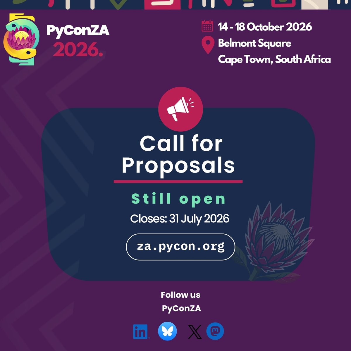 PyConZA tweet media