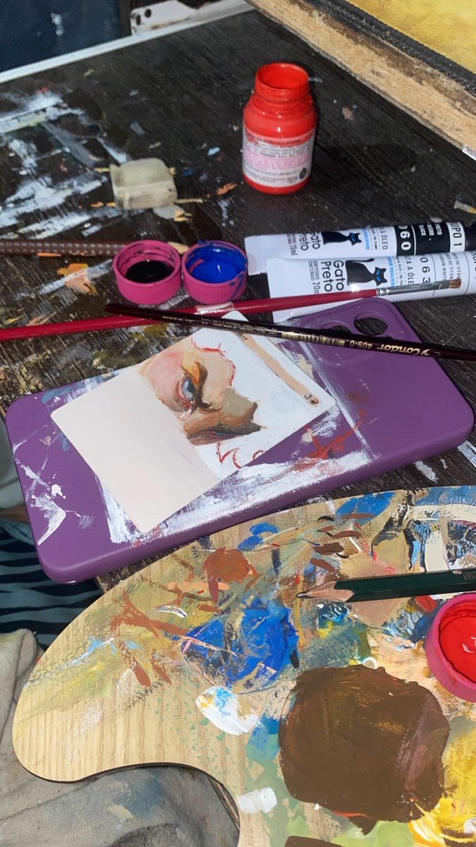 arquiew's tweet photo. To pegando o jeito na pintura🎨🤙🏼 https://t.co/Z1uinv4zRx