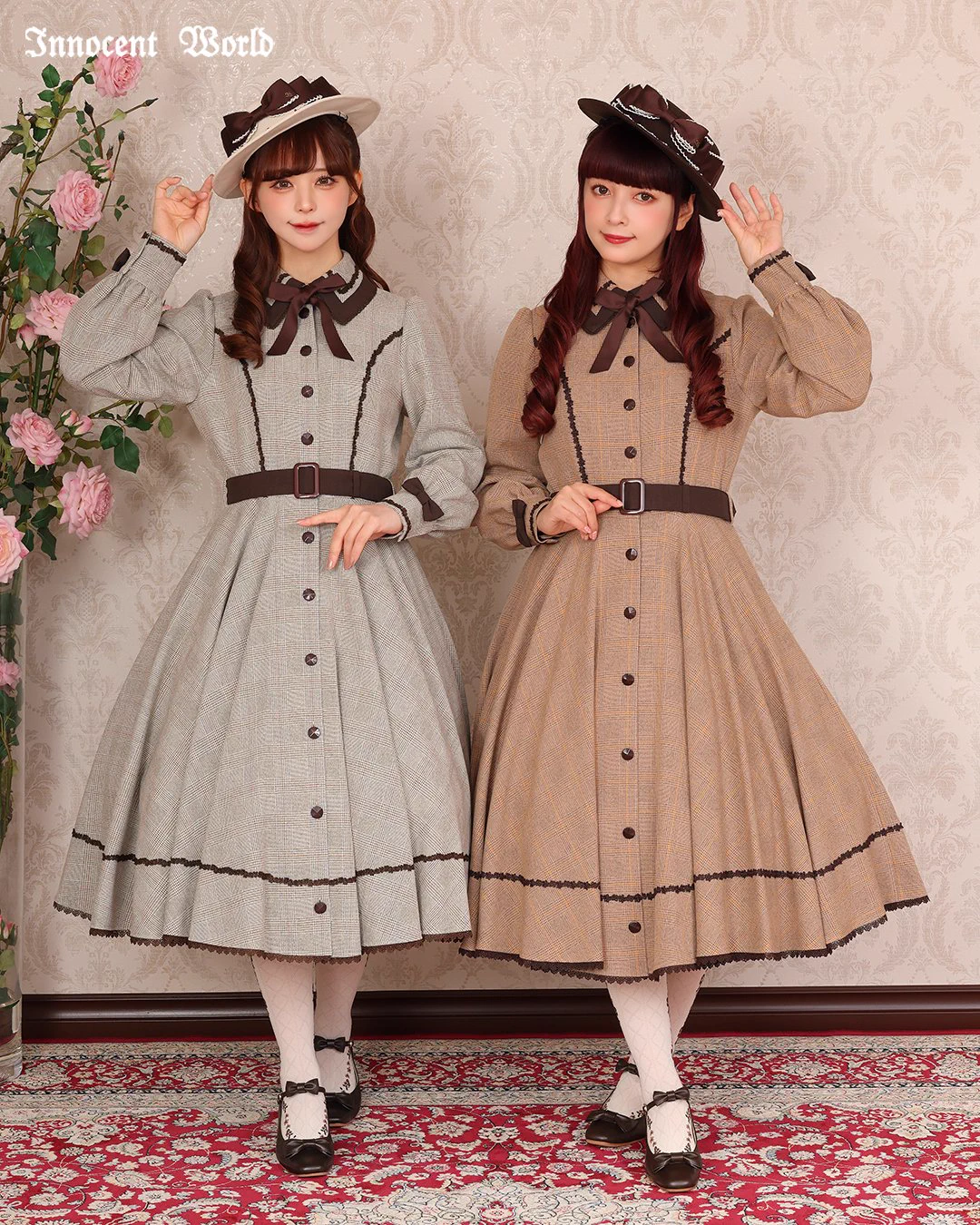 さ*き様 Innocent World ブラウン長袖ワンピース Innocent World Official on X: 