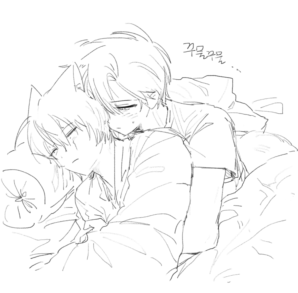 203fnk's tweet photo. 백란유단 스킨십은 give &amp; take https://t.co/h7H5jrXZ3A