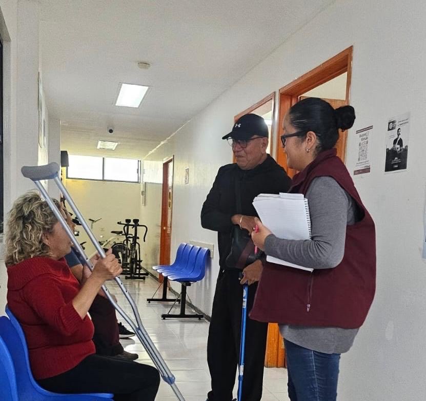 IsssteTlaxcala's tweet photo. 🏥 Recorrido en la CMF Tlaxcala para brindar atención cercana y promover el #TratoDigno y #Resolutivo

En atención a las instrucciones del director general Dr. Martí Batres 

🤝El #ISSSTETlaxcala trabaja todos los días por una atención más humana. 

@martibatres https://t.co/Pi3liIcsn2