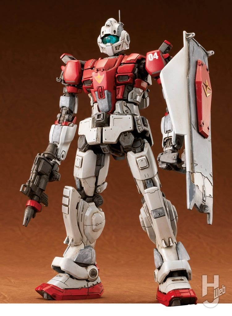 8101919abc's tweet photo. 機動戦士ガンダム復讐のレクイエム
RGM-79ジム（復讐のレクイエム版）
ガンダムEXから簡略化されたデザインとなるがガンダムと遜色なき強さを持ち連携をかけることでジオンを圧倒した
頭部バイザーを下げることでカメラアイを保護する機能を持つのが特徴
第08MS小隊からユーリ・ケラーネが客演した https://t.co/XgK3AXWihe