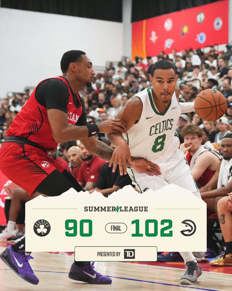 zaspany_34's tweet photo. CELTICS LOST! Po dwóch wygranych z Raptors i Charlotte, teraz porażka z Hawks. Najlepsi:
☘️Cenac Jr 16/5/2
☘️DeVries 11/1/1
☘️Mitchell 11/4/2
🔜16.07 2:00 vs Kings
#NBAX #NBApl #differenthere #NBASummerLeague https://t.co/144wyY3IH4