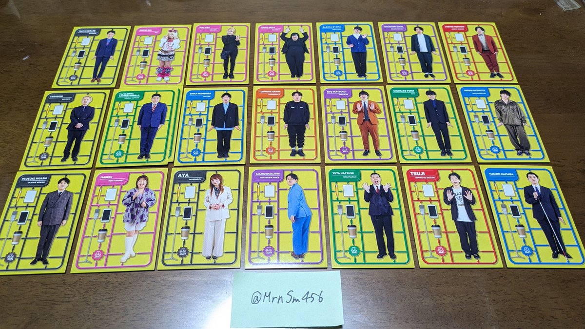 MrnSm456's tweet photo. 【交換】よしもとコレカ 7th Edition

【求】イチゴ全種(イクトのラッキー7カード優先)
【譲】画像1~5

郵送希望です。異種、レア度違い検討いたしますので気軽にお声掛け下さい。 https://t.co/fiL4oDFgBA