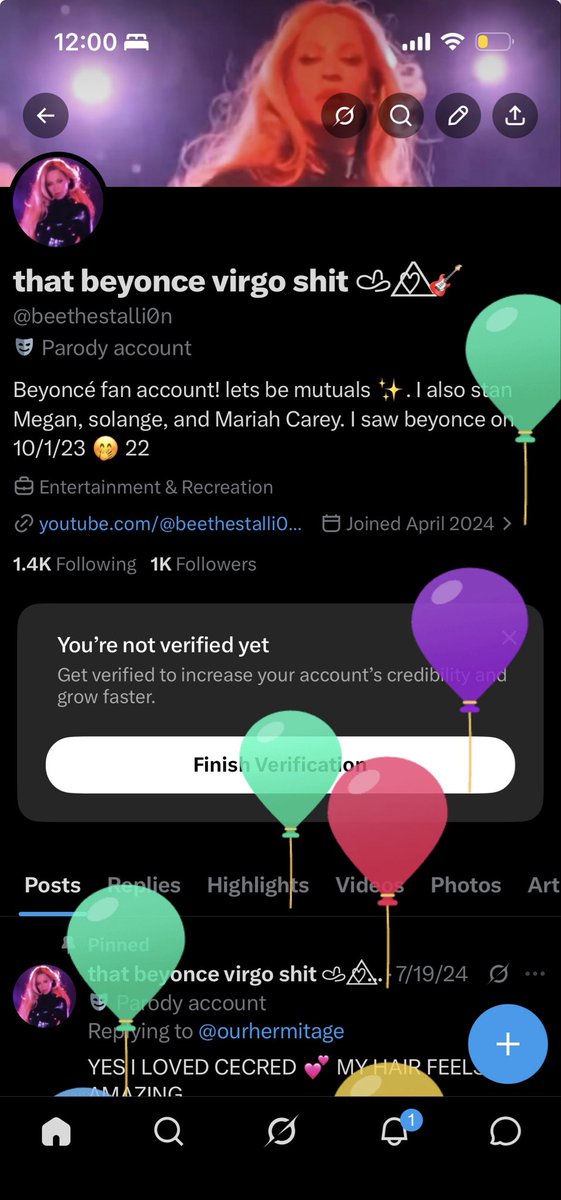 that beyonce virgo shit 𐚁 ♡⃤ 🎸 tweet media