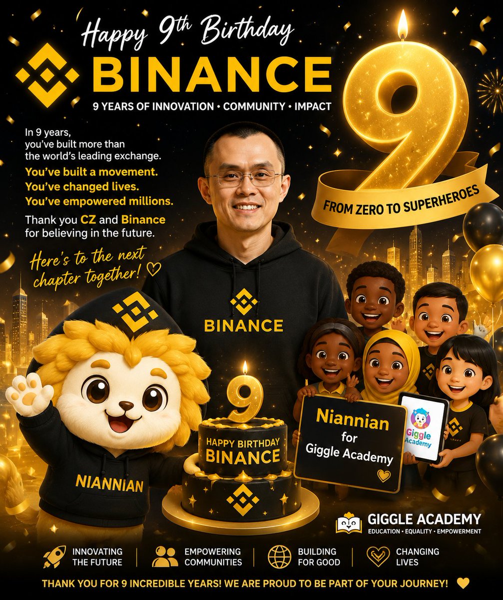 NiannianCTO_BNB's tweet photo. Happy 9th Birthday #BNB : From zero to superheroes https://t.co/pnPFzAhXJV