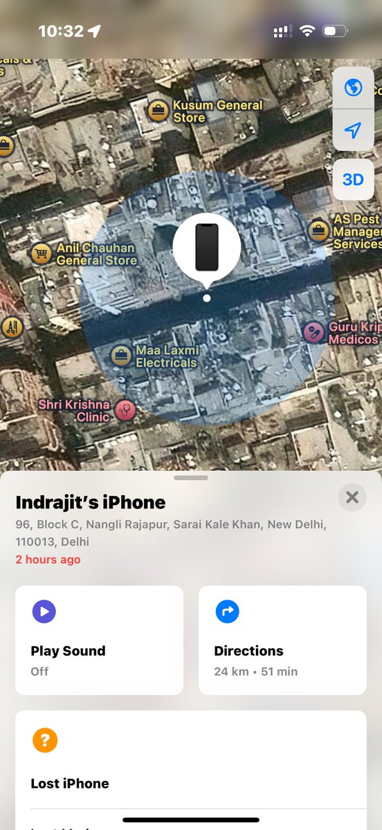 divya_gandotra's tweet photo. Hello @DelhiPolice, kuch to kaam kro. Our device was active again.

Proper address hai, yeh kaam bhi ab mai kru? https://t.co/4H2RxkM6yU
