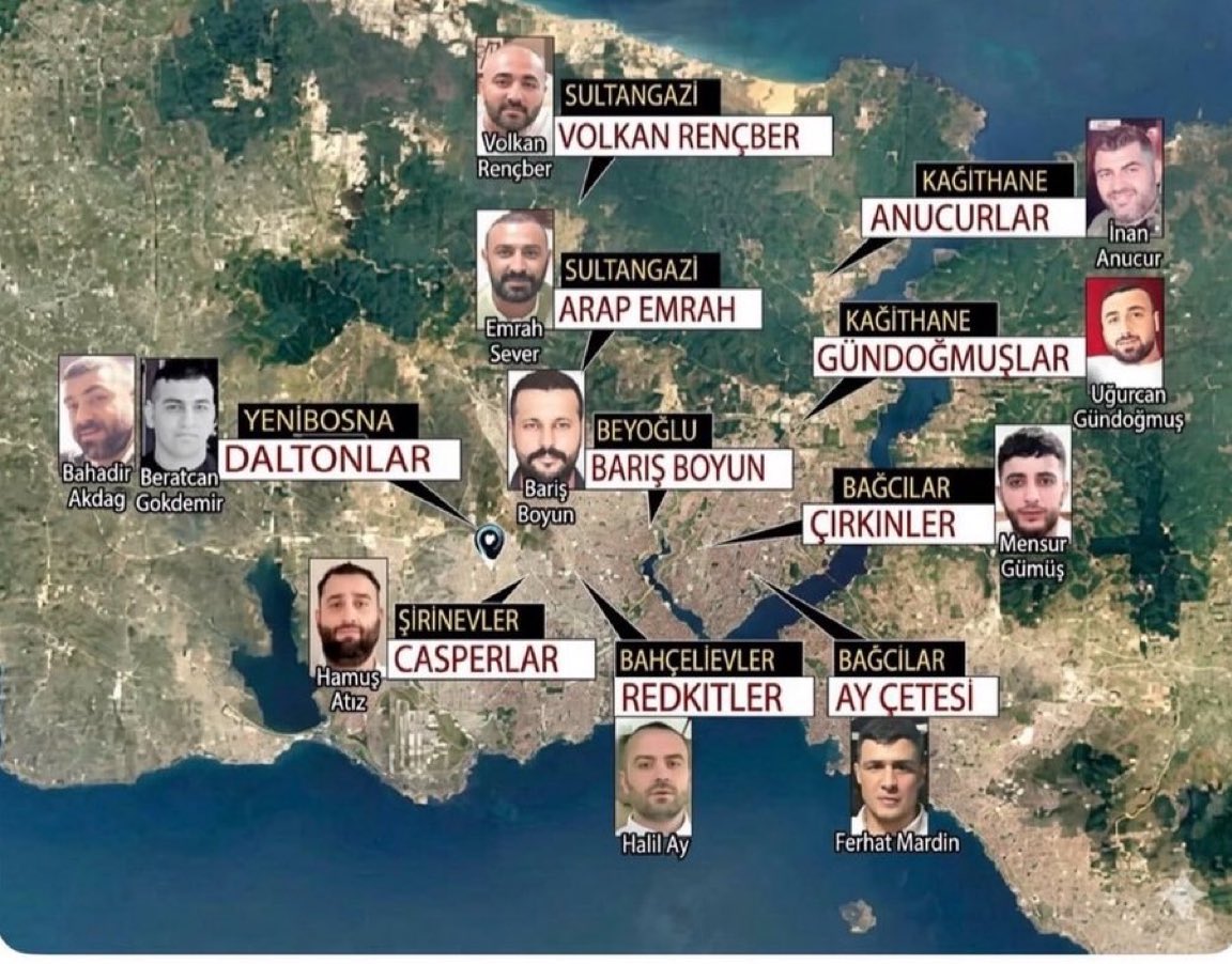 gokceekatuun's tweet photo. 🌆 Burası kartellerin olduğu Güney Amerika ya da Teksas değil, İstanbul’un göbeği!

⚠️ İşte İstanbul’u parsel parsel bölen çeteler.

Bu sorun neden çözülmüyor? https://t.co/SRHvpAieE2