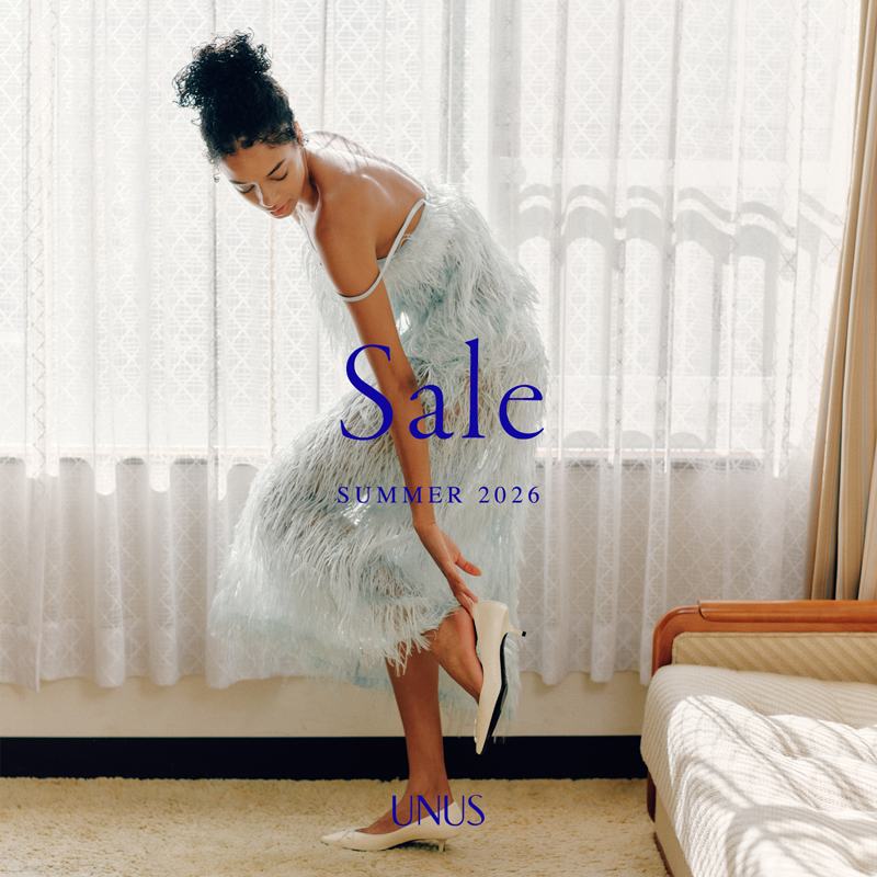 estnation's tweet photo. 【UNUS SUMMER SALE 2026】日頃よりUNUSをご愛顧くださり、ありがとうございます。日常を華やかに彩るウェアをはじめ、長く愛用いただけるセールアイテムを厳選してご紹介します。特別なこの機会にお買い物をお楽しみください。https://t.co/9FBUZor0qA #UNUS #estnation #sale https://t.co/zyUxaN4hI4