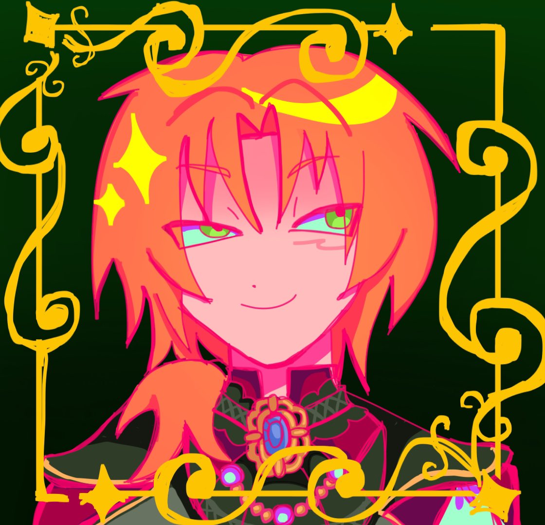 medaunleo's tweet photo. leo is coming apart at the seams #enstars #月永レオ https://t.co/jHuwwgV6Br