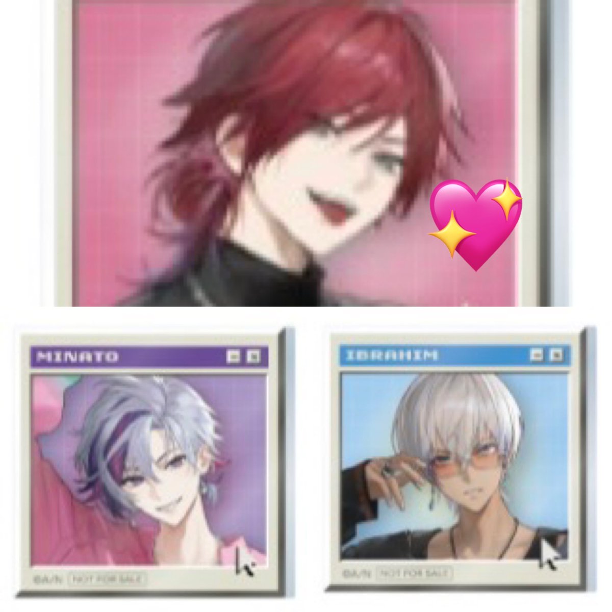 itoma_1122's tweet photo. 【交換】VSせめよん にじさんじ 特典 アクリルマグネット 🌈🕒

求）画像1の3点を1枚ずつ

譲）画像2

おまとめ優先、💖含む交換優先です！
郵送 https://t.co/kR7pGsdmlO