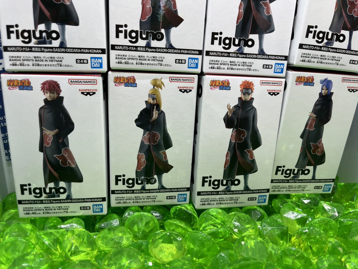🆕新景品🆕 🌟NARUTO-ナルト- 疾風伝 Figuno-SASORI・DEIDARA・PAIN
