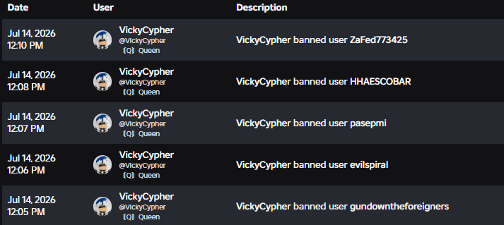 NAF_Roblox_'s tweet photo. We have just underwent our routine cheater &amp; exploiter clearing. Banning multiple accounts for cheat ownership, aimbot and other forms of cheating in the clanning world.

We aim to stay clean of cheaters and keep our community legit, and this is one of things we aim to uphold. https://t.co/QicA6CjCDS
