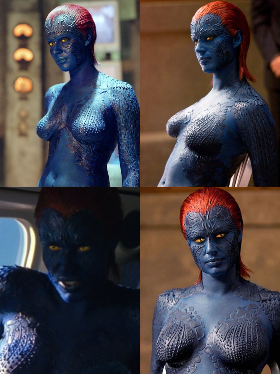 MCUFilmNews's tweet photo. 26 years ago today, Rebecca Romijn made her debut as Mystique in ‘X-MEN’. https://t.co/alnuO6ltJx