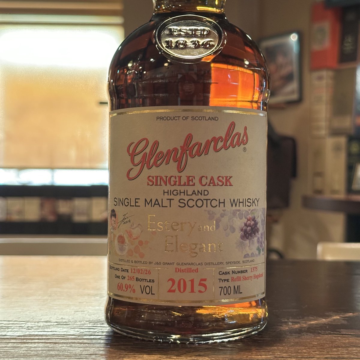 本日こんなの買いました。 #グレンファークラス #glenfarclas #3杯
