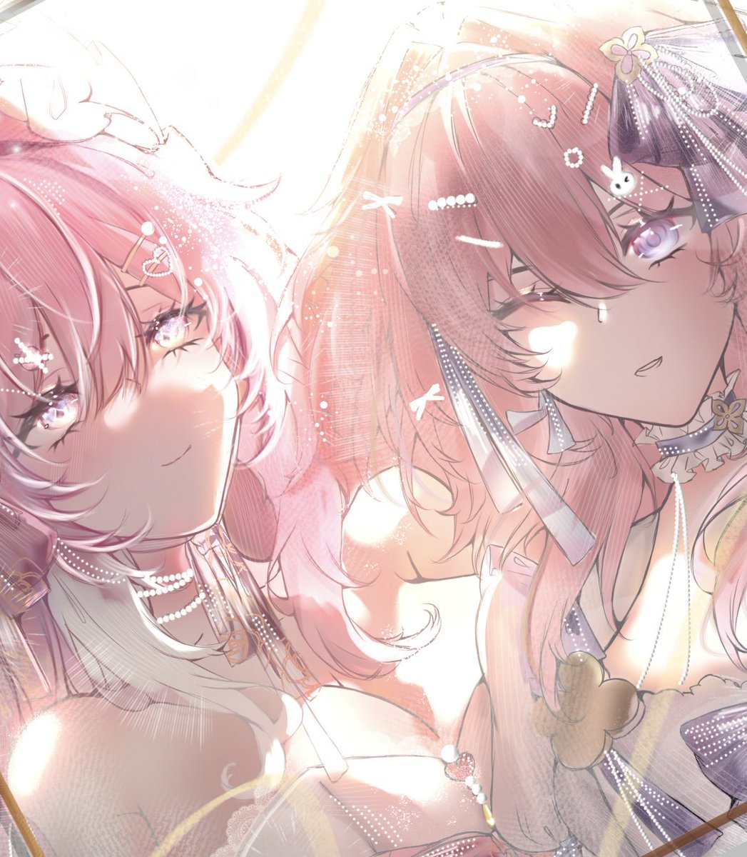 NocUwu94530's tweet photo. Pink hair
#Cyrene x #March7th #hsr https://t.co/1tE32ywNA6