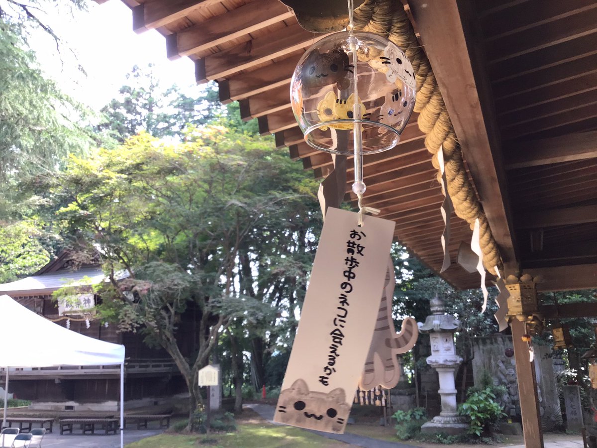 daihouhachiman's tweet photo. 7月25日(土)〜風鈴まつりが始まります🎐
そこで飾られる風鈴は参拝にいらした皆様に絵付けしていただいたものになります✨現在絵付け体験開催中です！
ぜひご参加ください☀️🍉🍧
同じく7月25日〜風鈴守(初穂料1000円)の授与が始まります🎐
数量限定です！※4枚目の写真は参考に以前のものです。 https://t.co/vE6dAdMhUI