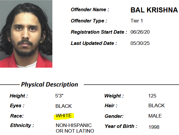 DoDeportations's tweet photo. Bal Krishna - we really need to get those mormon naming conventions under control. https://t.co/M1DlMNx3nz