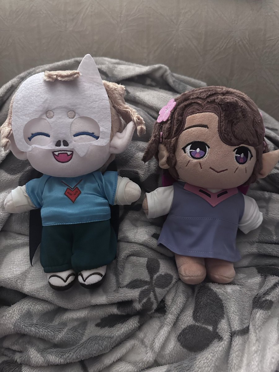 NickiJones7's tweet photo. @Zukarinkani I received my plushies today. https://t.co/NmnLcg9Rfb