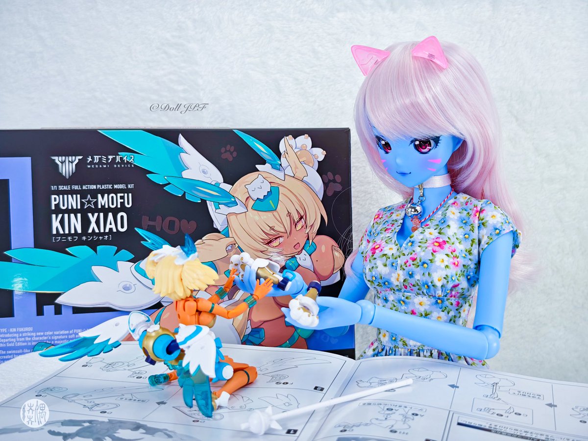 AndroidPDF's tweet photo. 璃ちゃん: 金シャオちゃんのお手々を作ってあげたにゃ〜っ💕✨ฅ(Φ∀Φ)ฅ💙🐾
これでますます可愛くなったにゃ〜っ🥰💕

#プニモフ #puppy52dolls #smartdoll #smartdoll璃 #dolljpf https://t.co/JVgbTEJahT