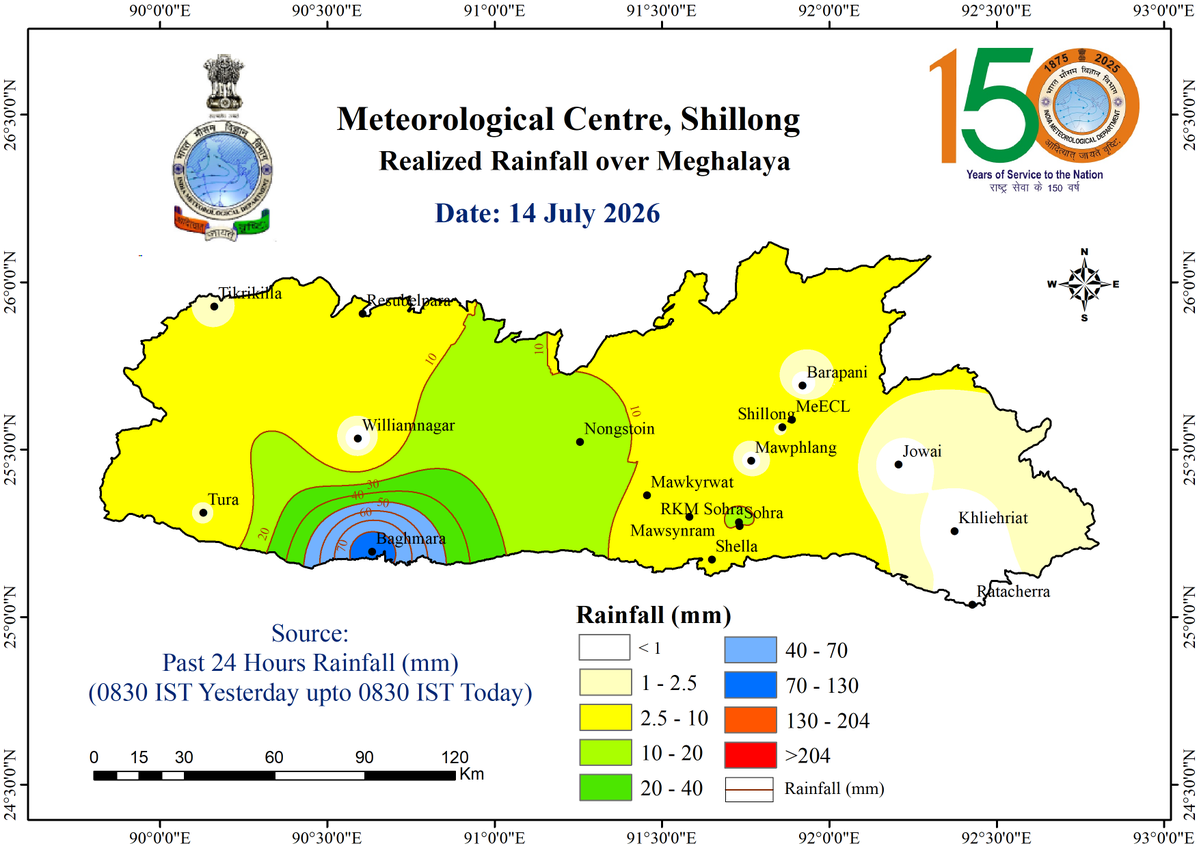 Meteorological Centre Shillong tweet media