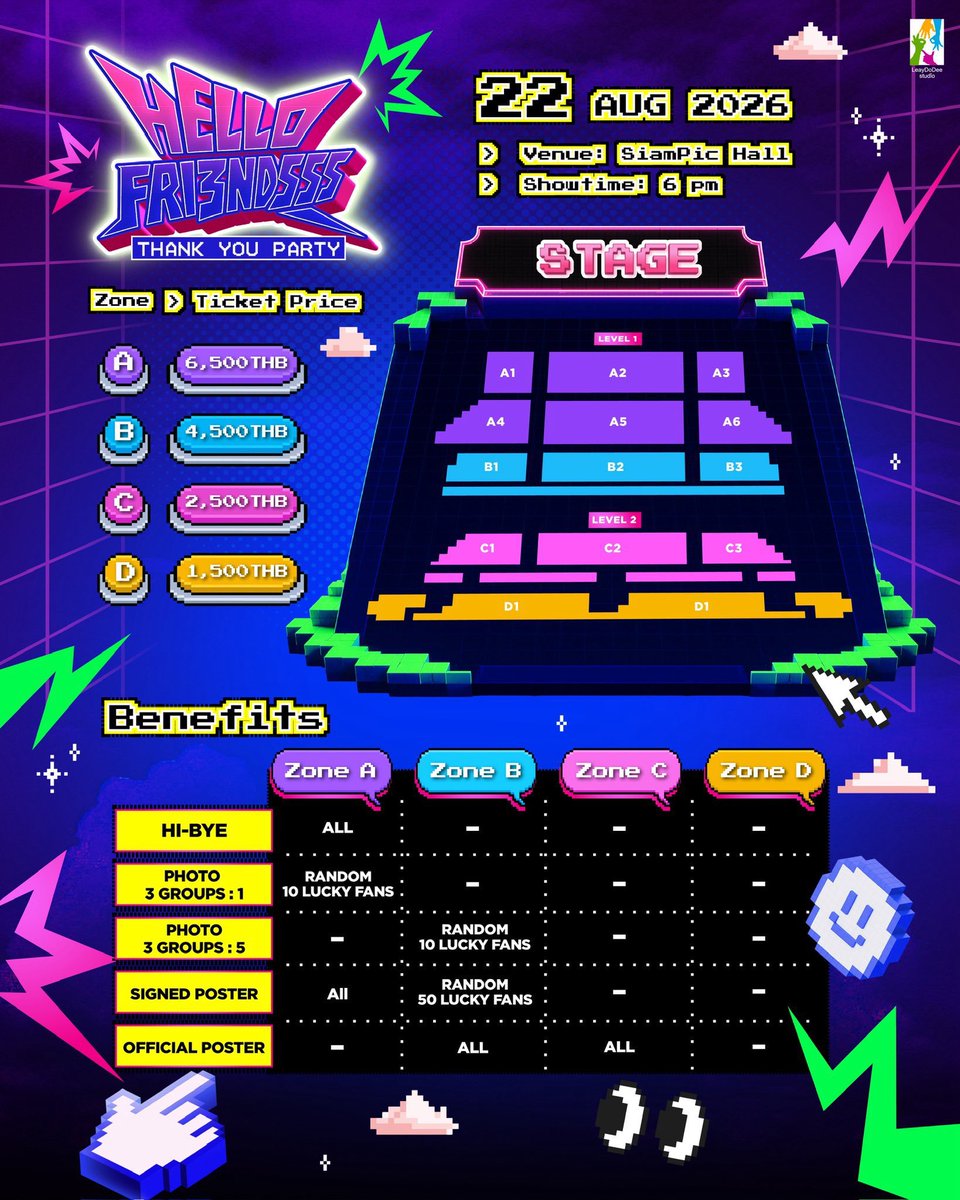 kpoptickets034's tweet photo. #WTS #LFB 🎫

✨ 𝗛𝗘𝗟𝗟𝗢 𝗙𝗥𝗜𝟯𝗡𝗗𝗦𝗦𝗦 : 𝗧𝗛𝗔𝗡𝗞 𝗬𝗢𝗨 𝗣𝗔𝗥𝗧𝗬 ✨

🎟️ Zone A1 (2 tickets)
🎟️ Zone B2 (3 tickets)

✅ Seated together
⚡ Fast &amp; secure transfer
📩 DM to secure your tickets!

#HELLOFRI3NDSSSTH #PROXIEth #ATLAS_th #ATLASth #PERSES #PERSES_TH https://t.co/nR0zD27c1e
