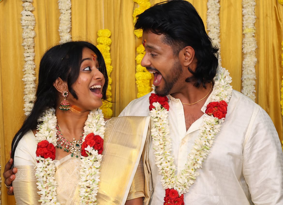 edison_awards's tweet photo. 💕Actress #Brigida and actor #Ananthram officially engaged! https://t.co/CrfwmnK7aT