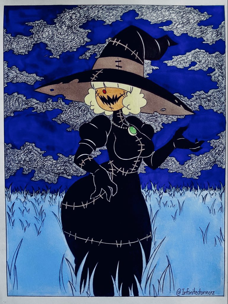 Stunnerzrevived's tweet photo. Ithica the Scarecrow Witch 🐦‍⬛ https://t.co/xhOKmPAd5s