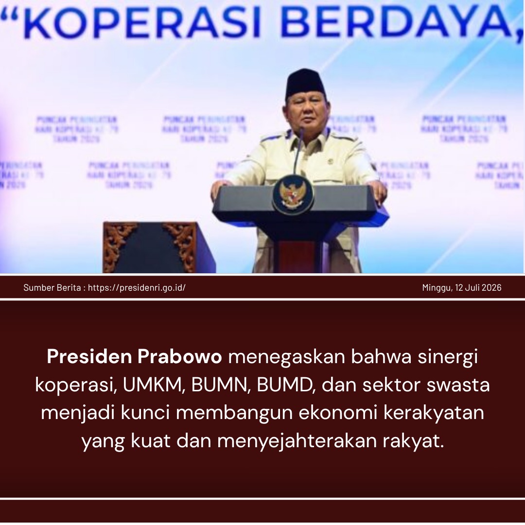 Amarrtya_'s tweet photo. Ayo bekerja sama memajukan bangsa. Sungguh hari esok Nusantara terletak di pundak kita bersama.
Sinergi Kekuatan Ekonomi https://t.co/qJMBznJJNC