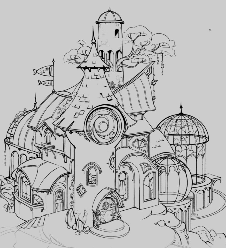 Holographicros3's tweet photo. working on some bulshit for environment design practice https://t.co/Pa5ROnIiqg