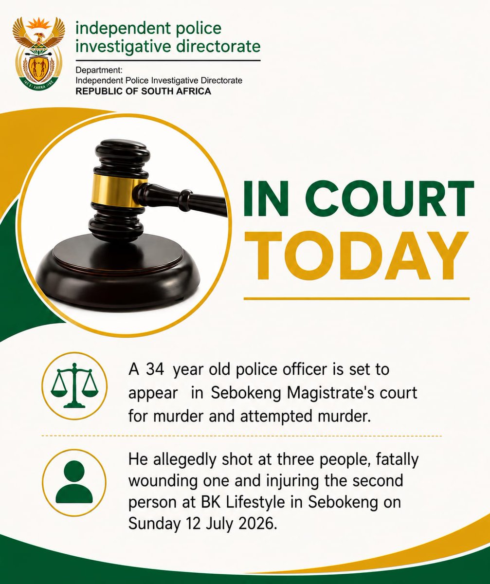 Independent Police Investigative Directorate (IPID tweet media
