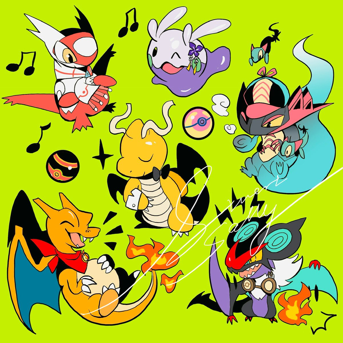 FallenEmbe12692's tweet photo. chibi pokemon！
#pokemonfanart #pokemonoc #commission https://t.co/jpQWXBFtS0