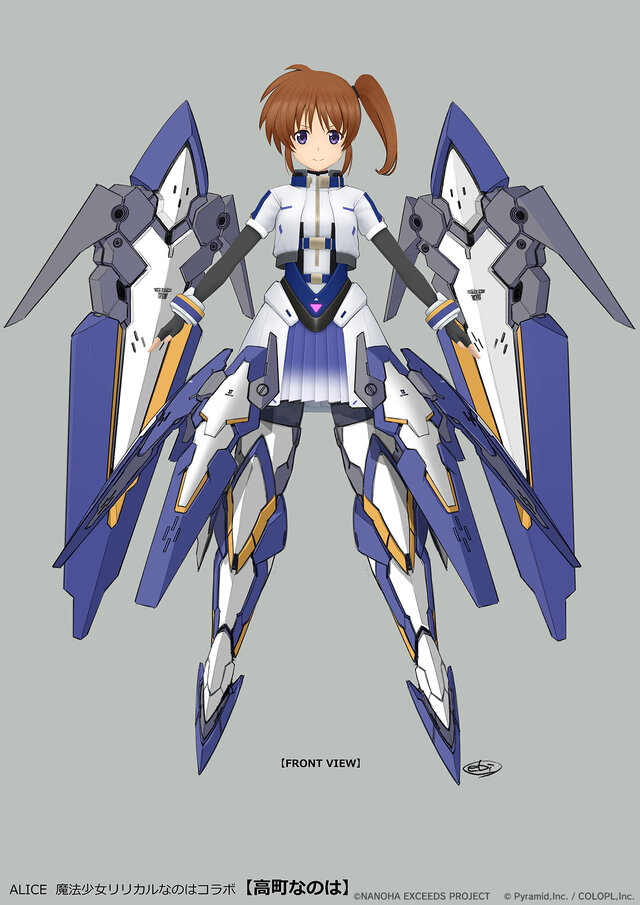 KANETAKE's tweet photo. 『魔法少女リリカルなのは EXCEEDS Gun Blaze Vengeance』×『アリスギア』コラボ用ギアのデザインを担当させて頂きました✨ 宜しくお願い致します！ 
#なのはEXGV #アリスギア https://t.co/26EAObstbj