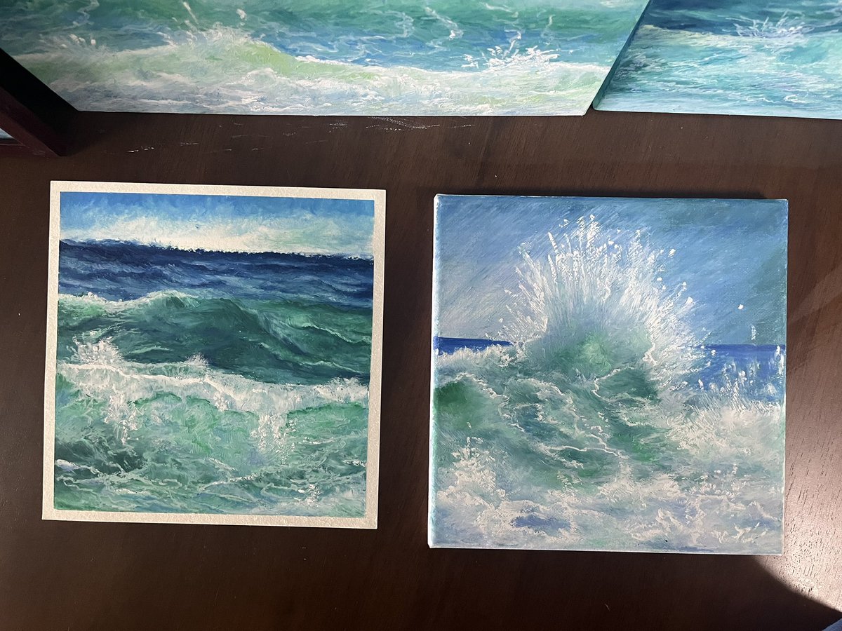 pnr_pastels's tweet photo. ภาพเหล่านี้ยังไม่มีเจ้าของนะคะ 🥺

ทุกภาพ 500 บาท ส่งฟรีค่ะ

*ภาพกระดาษล่างซ้าย 460 บาท (รับกรอบบวก 50 บาทค่ะ)

ซื้อสองภาพขึ้นไปเหลือภาพละ 450 บาท

CF ใต้โพสต์หรือทักข้อความได้เลยนะคะ 😉

#oilpastels https://t.co/zXGUM9JyVZ