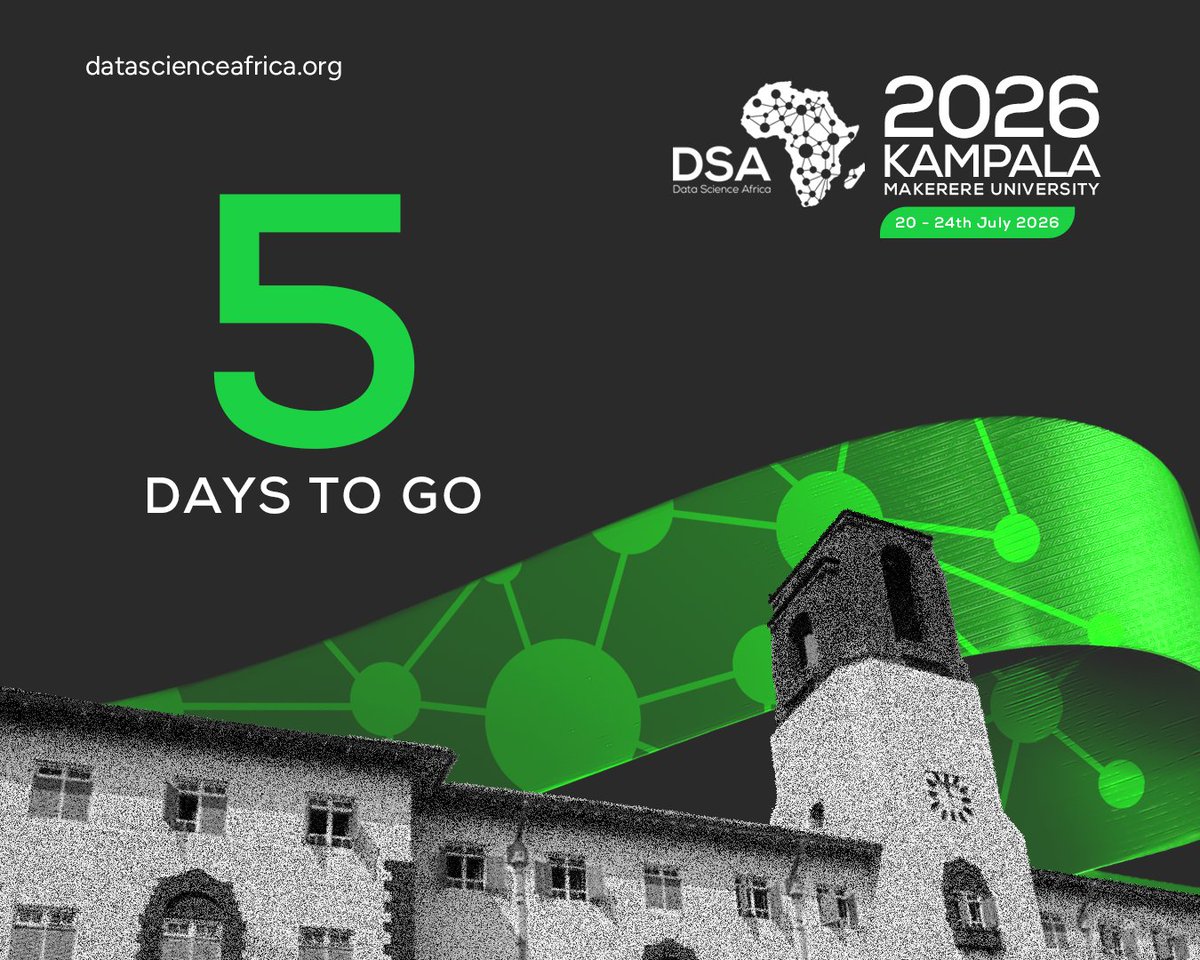 Data Science Africa - DSA tweet media