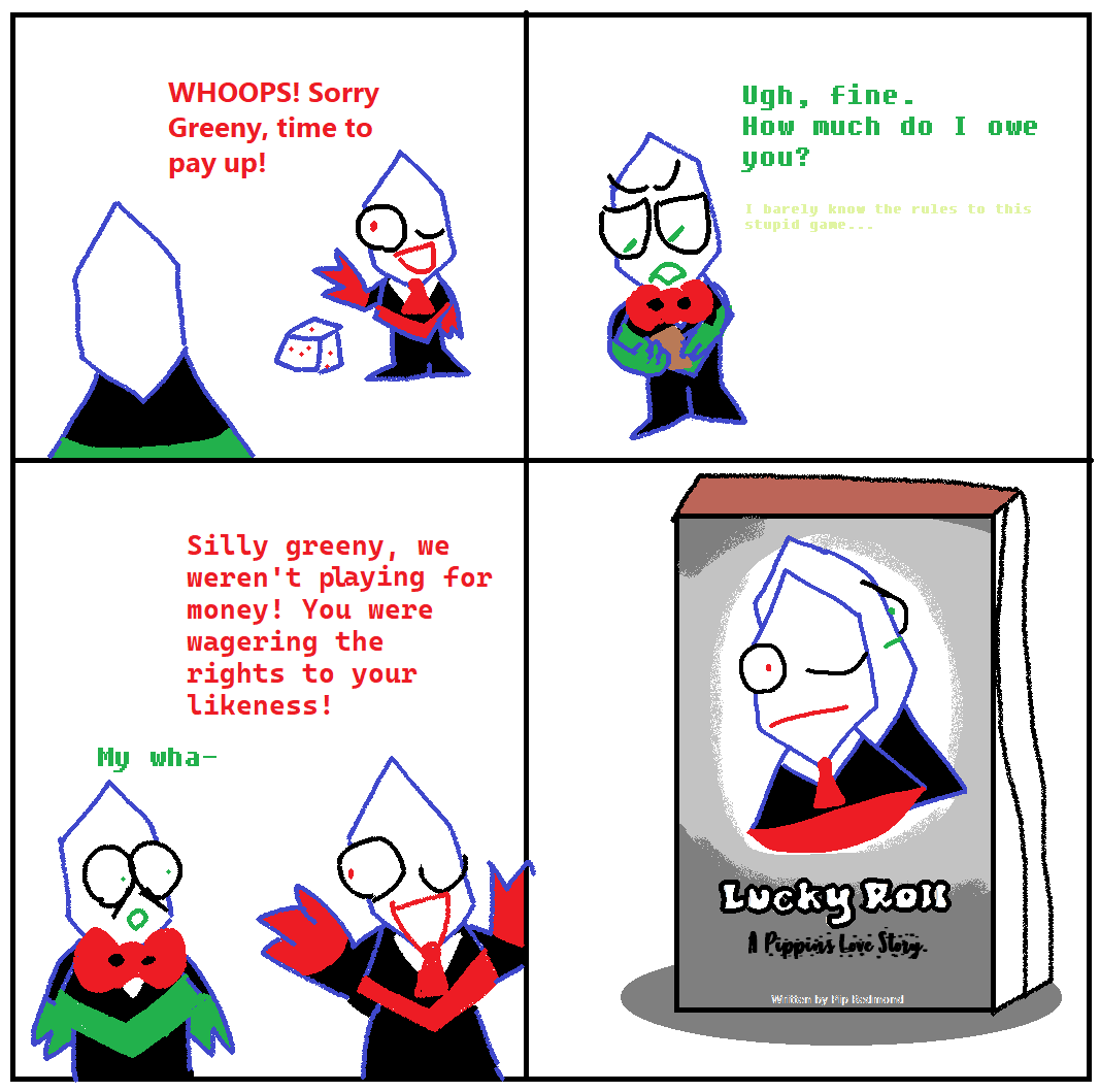 WeaponReskins's tweet photo. Less scary pippins comic https://t.co/b8L3XwYyP2