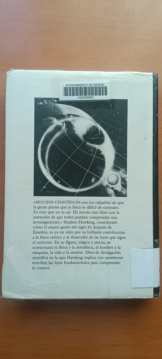 JaviGlezGarcia's tweet photo. Starting today: A Brief History of Time by Stephen W. Hawking.📖

Every great book is a conversation with an extraordinary mind.
I'll be sharing my favorite insights along the way.
What's the one book that changed your life?
#StephenHawking #Books #Learning #Curiosity #Science https://t.co/ppaNNmYnMz