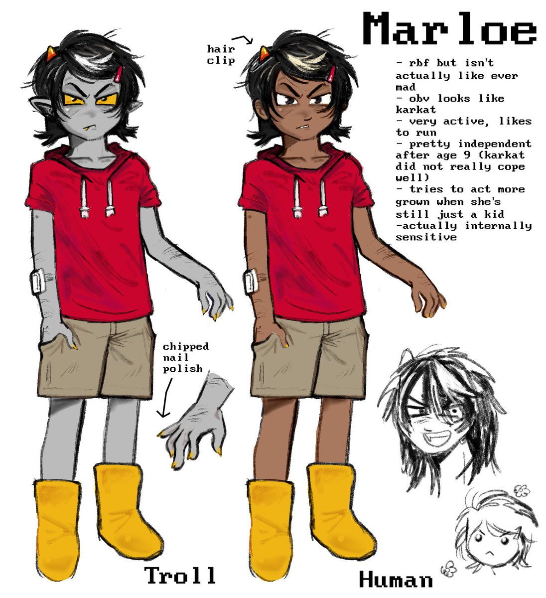 vault0413's tweet photo. idk davekat fan kid 
I still draw homestuck 

#davekat #homestuck https://t.co/7Yz8QQPNJI