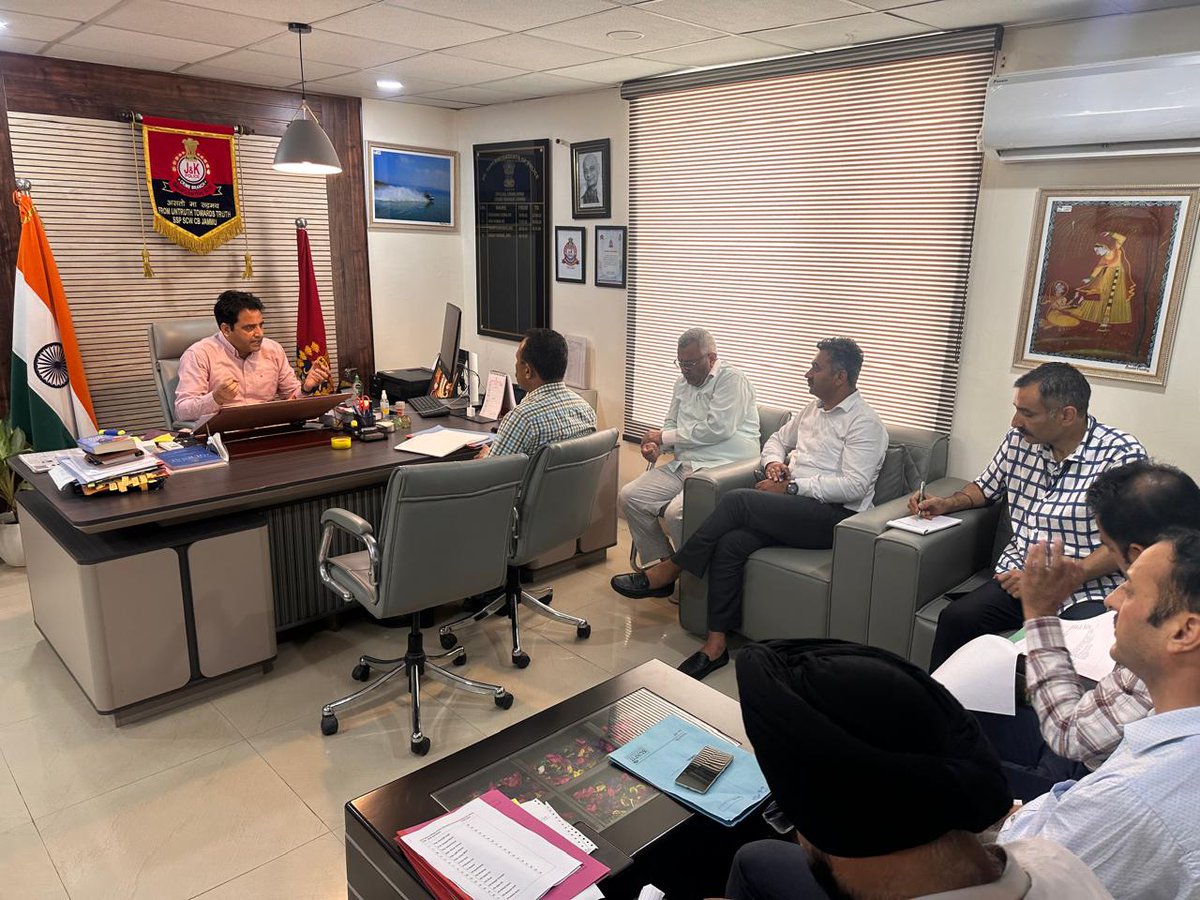 crime28933's tweet photo. Two-Hour Interactive Training Workshop Conducted on 14.07.2026 in the office of worthy SSP Special Crime Wing Jammu in Compliance with Recommendations of DGsP/IGSP Conference 2025 and Resolution of SCW Jammu for the Year 2026. https://t.co/Qpz7ePGQgq
