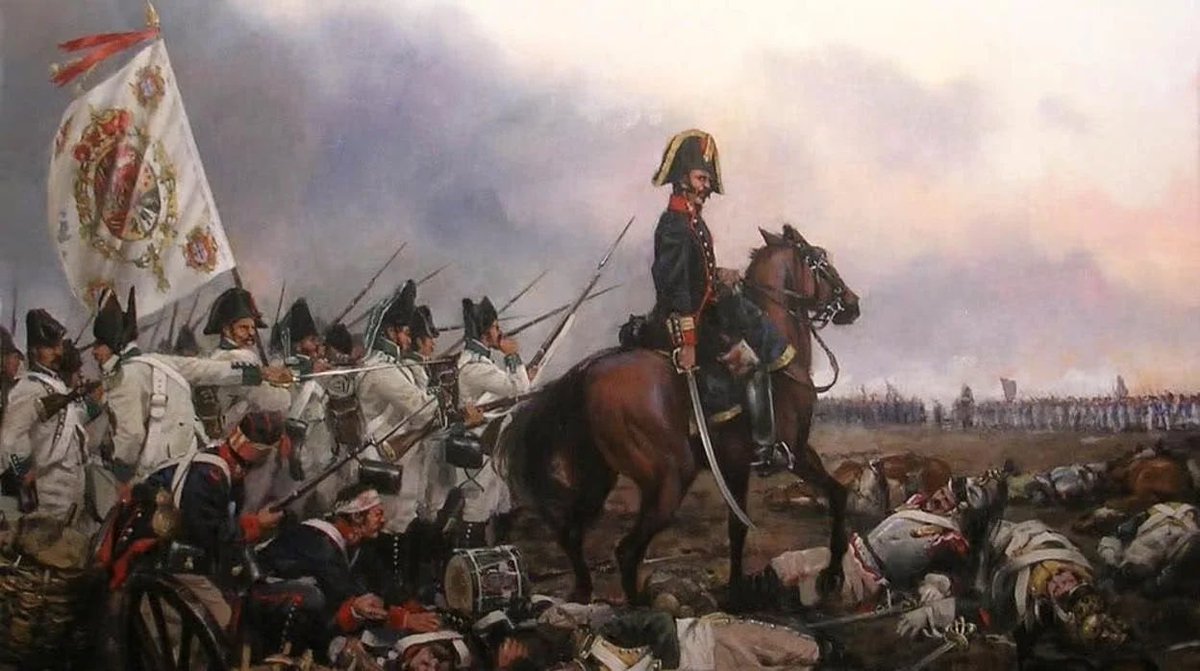 canalesexiliao's tweet photo. Un soldado francés le dijo a uno español: "Los españoles solo luchan por el oro, y los franceses solo por el honor". El español respondió tajante: «Amigo... cada uno lucha por lo que carece». https://t.co/upudHj056Q