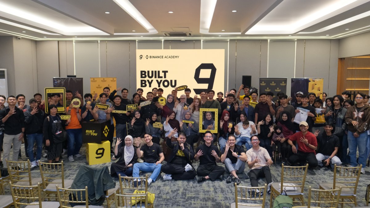 binance's tweet photo. The celebration started here. 

From meetups to community moments, APAC showed what Binance is built on.

Here’s how #BinanceTurns9 came to life across the region. https://t.co/fht4xIDwB4