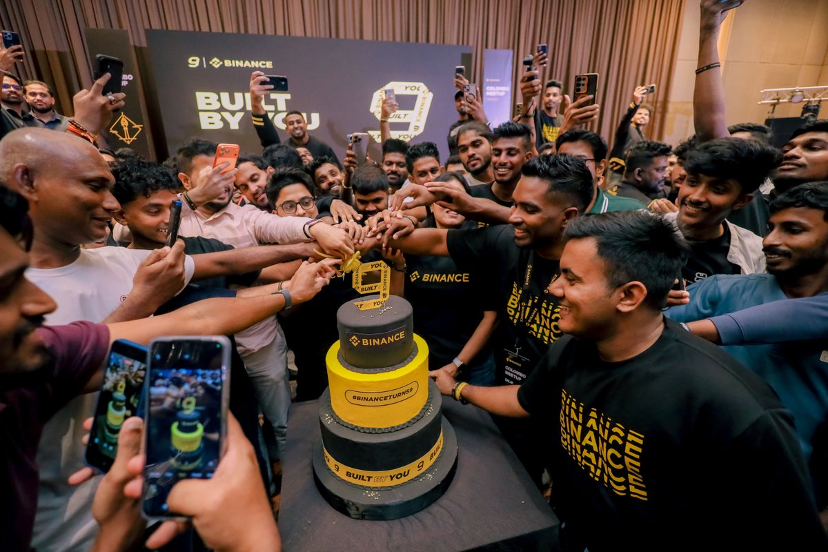 binance's tweet photo. The celebration started here. 

From meetups to community moments, APAC showed what Binance is built on.

Here’s how #BinanceTurns9 came to life across the region. https://t.co/fht4xIDwB4
