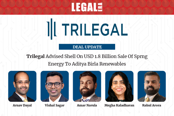 LegalEraGlobal's tweet photo. Trilegal Advised Shell on USD 1.8 Billion Sale of Sprng Energy to Aditya Birla Renewables
Link to read full News: https://t.co/6Ab3TLHUWk
#LegalEra #LegalNews #Trilegal #Shell #SprngEnergy #AdityaBirlaRenewables #RenewableEnergy #MergersAndAcquisitions #Energy #India https://t.co/CIBA99sH48