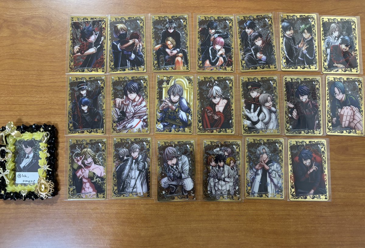 hh_amane's tweet photo. 【交換】桃源暗鬼 ルピカ コレクションカード 箔押しクリアカード

譲▶一ノ瀬、皇后崎、桃寺、桃角、矢颪、遊摺部、漣、手術岾、桃屋

求▶無陀野、桃草 or 定価＋送料

・漢服桃草 最優先

検索からでもお気軽にお声掛けください✧ https://t.co/mNiDIrH8Cz