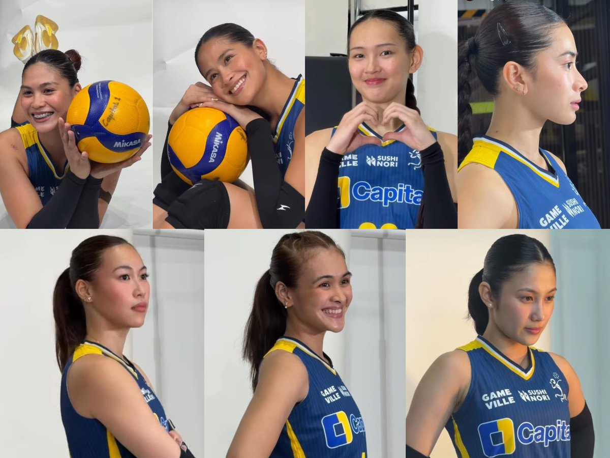 httpymms's tweet photo. taena mga mukha yan ang gaganda 😭

#PVL2026 💛💙 https://t.co/pic8TXJeeE