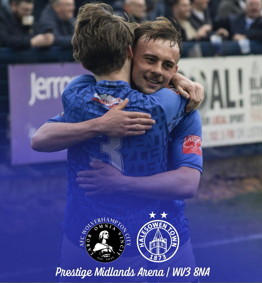 halesowentownfc's tweet photo. 👊 Midweek Matchday on Black Country Day

🆚 @AFC_WC 
🏟️ Prestige Midlands Arena, WV3 8NA
⌚️ 7:45PM Kick Off
🎟️ £5 Entry | £3 Concessions &amp; U16's 

📻 Live Commentary on @RadioHalesowen 

#UpTheYeltz | #PreSeason | #WOLHAL https://t.co/9VFYpdptYn