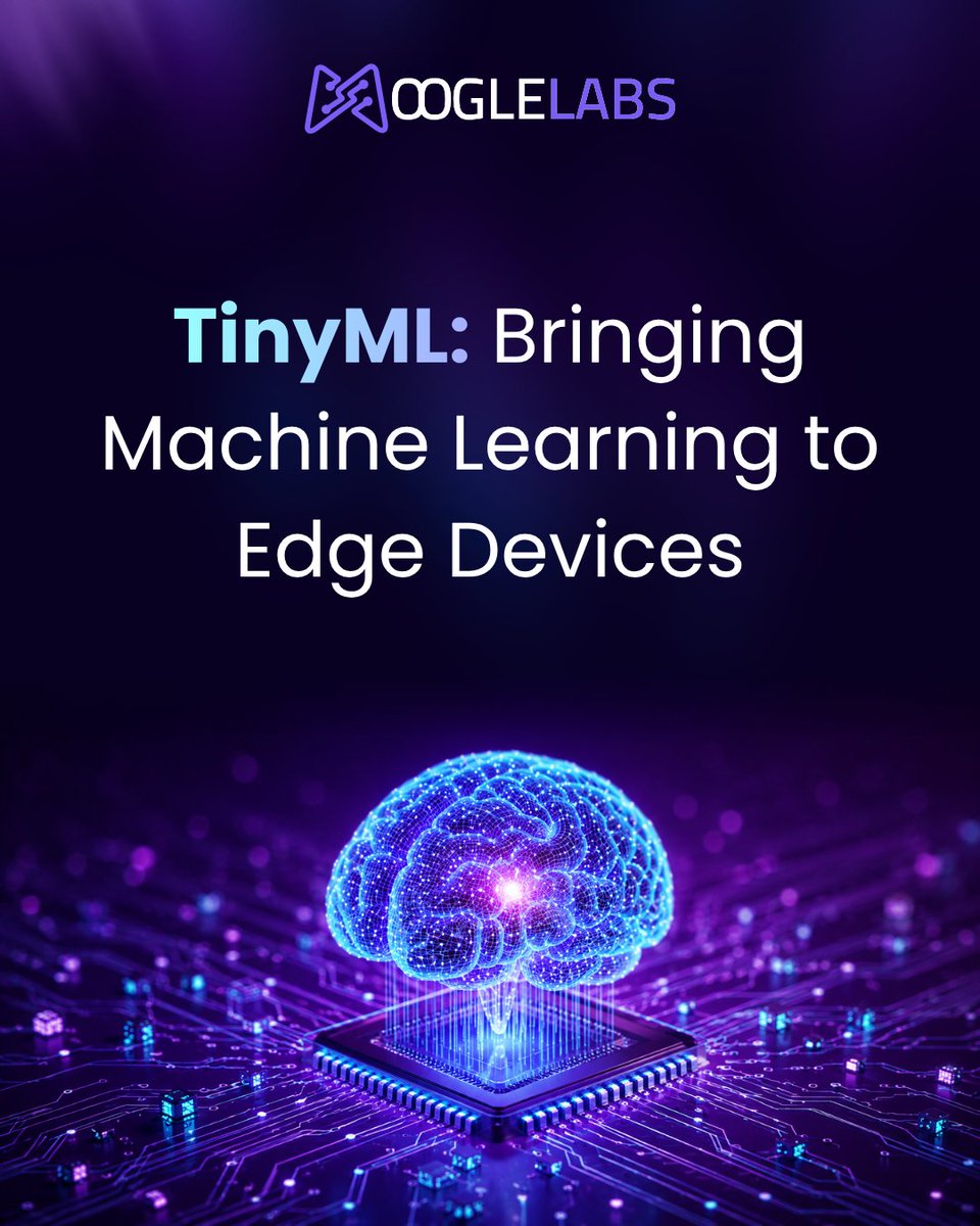mooglelabs's tweet photo. Explore how TinyML is shaping the future of edge AI and what it means for businesses building the next generation of intelligent devices.

Read the full blog to learn more. https://t.co/UEmjTSeBBW

#TinyML #EdgeAI #MachineLearning #ArtificialIntelligence #EdgeComputing https://t.co/O4lpp98m54