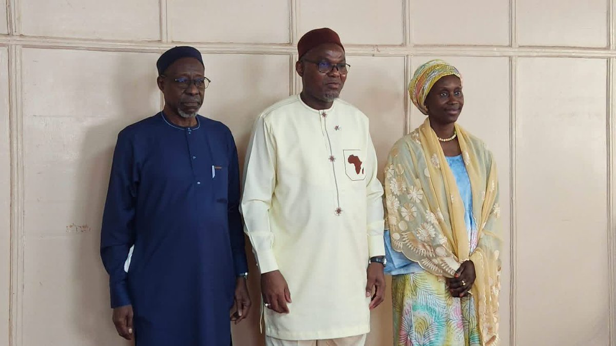 NccrmGM's tweet photo. 🚨Today, H.E. Vice president of 🇬🇲 officially inaugurated the NCCRM Governing Board. Comprising key ministries & institutions with a stake in #earlywarning, the Board will provide strategic oversight to strengthen a proactive & effective early warning system for 🇬🇲
#EarlyWarning https://t.co/SNN6ZRvxYi