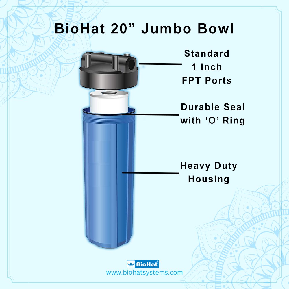 biohatsystems's tweet photo. 🛡️ 20 Inch Jumbo Housing Filter 🚰

✅ Removes mud, dust, sand, rust &amp; sediment particles
✅ Strong, durable &amp; leak-resistant construction

👉 Order: https://t.co/nxMwFHU1u6
📞 Contact Us: +91 7350347467

#JumboHousing #JumboFilter #PreFiltration #IndustrialRO  #BioHatSystems https://t.co/bdUSPZlRNR