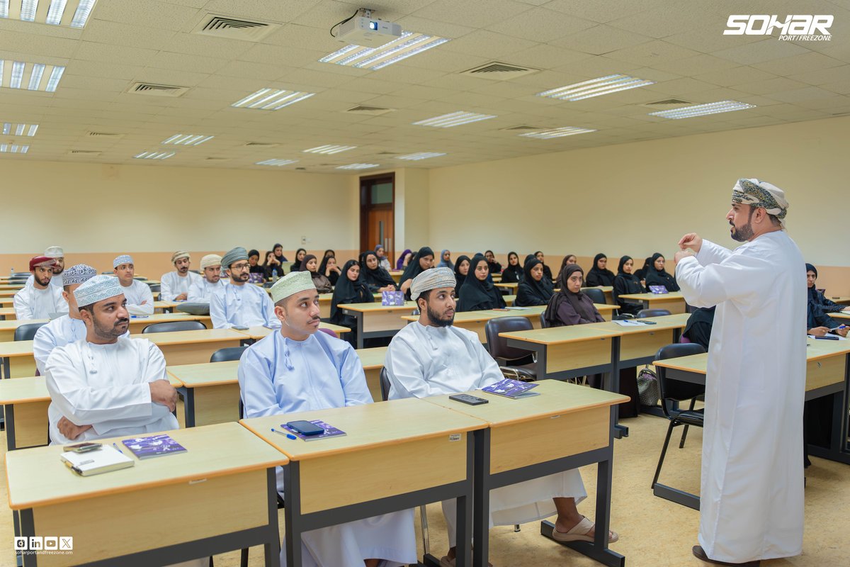 PortandFreezone's tweet photo. In collaboration with @YouthCenter_om, “Ruwaj – Where Entrepreneurship Begins” program is launched to empower youth, strengthen entrepreneurial skills, and support emerging ideas. It reflects SOHAR’s commitment to fostering entrepreneurship and enabling youth to turn ideas into #Sustainable businesses. For more information, kindly visit:
https://t.co/GFsUFabBGJ